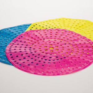 SALVAPLATOS GOMA REDONDO COLORES